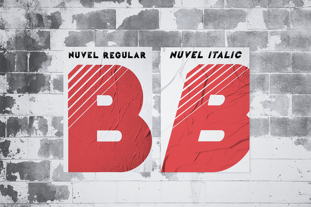 Nuvel - Modern Sans Serif Font, a Sans Serif Font by 177Studio (Photo 3 of 5)