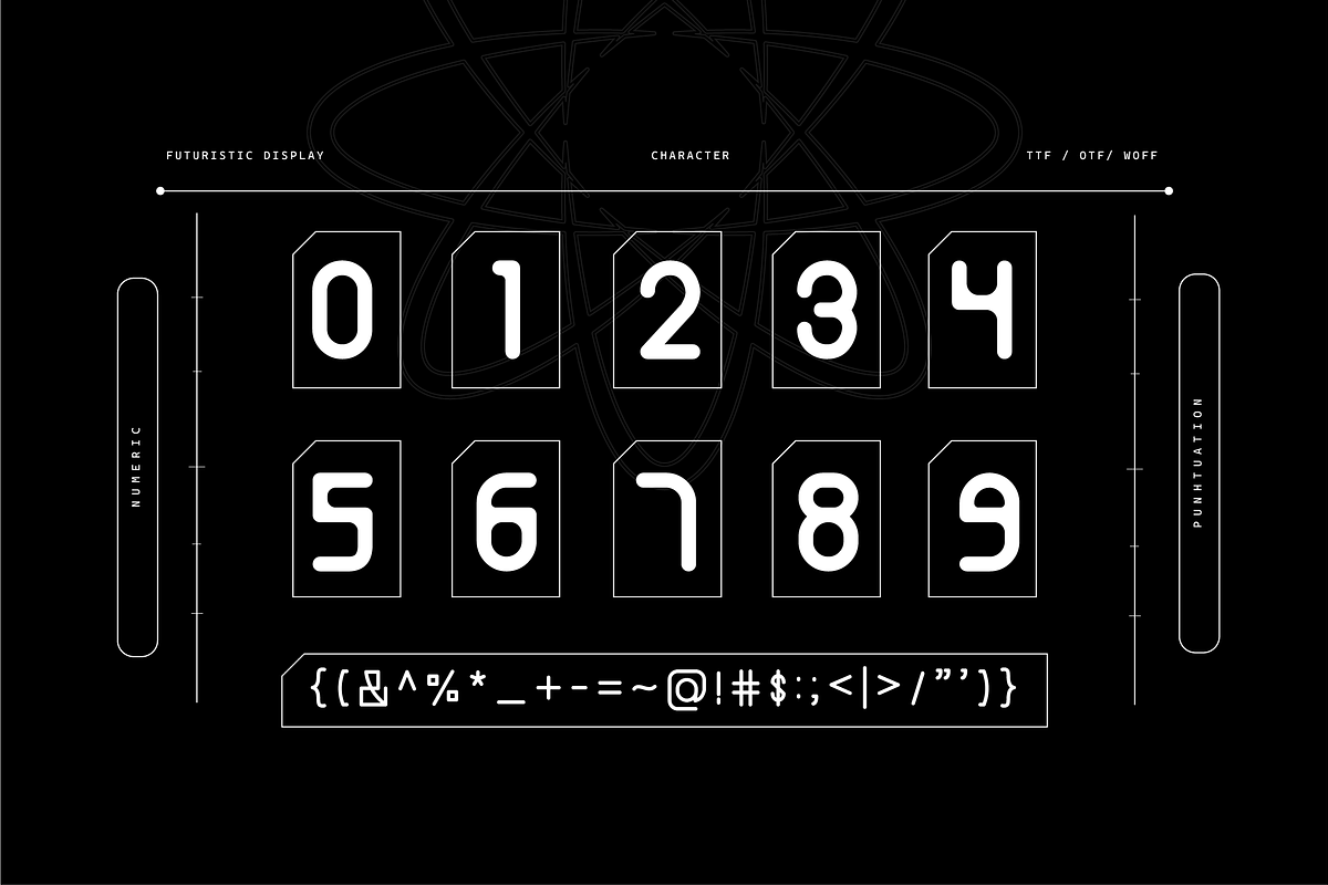 VB Maxtune - Futuristic Display Font, a Sans Serif Font by VALIANTBROTHA (Photo 3 of 11)