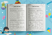 Kindergarten Math Activity Worksheet, a Print Template by Book2bees (Thumbnail 8 of 23)