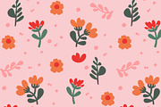 Pink Floral Seamless Pattern, a Pattern Graphic by Sharon Schwalbe (Thumbnail 4 of 4)