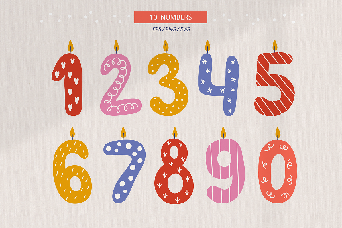 Birthday Party Kit, a Decorative Illustration by miumiu (Photo 6 of 15)