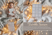 Twinkle Season Christmas Card Mockup, a Product Mockup by NikiArts (Thumbnail 3 of 9)