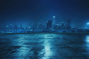 City skyline illuminated at night, a Photo by Beautiful things