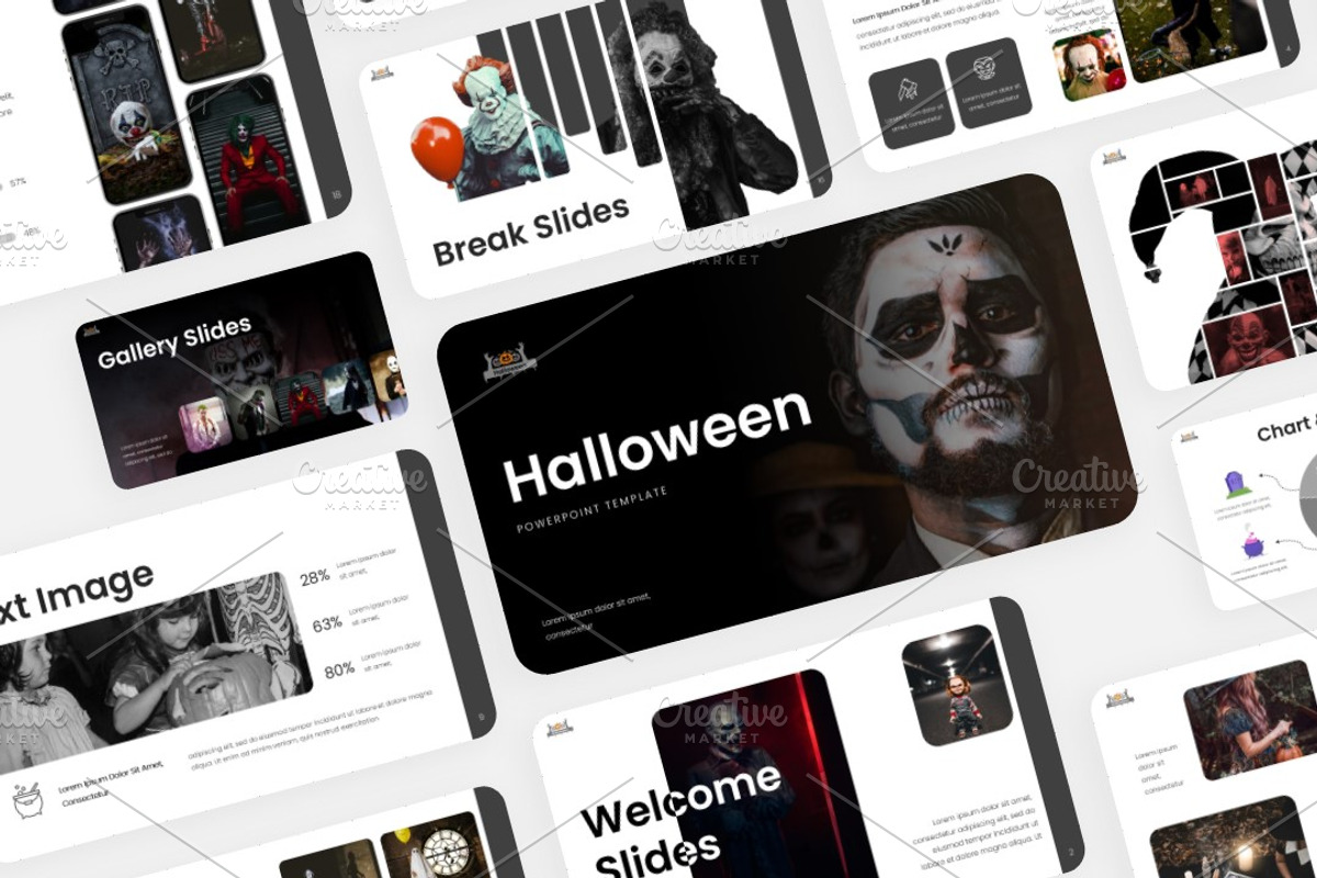 Halloween Presentation, a Presentation Template by Interpitch (Photo 1 of 8)