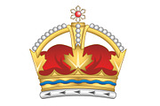 Canadian royal crown illustration, an Education Illustration by frizio (Thumbnail 1 of 3)