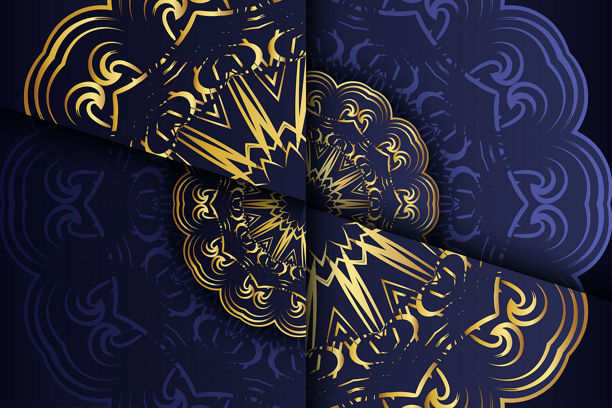 Mandala Luxury Ethnic Vector Bundle, a Background Graphic by NJ Himel (Photo 61 of 93)