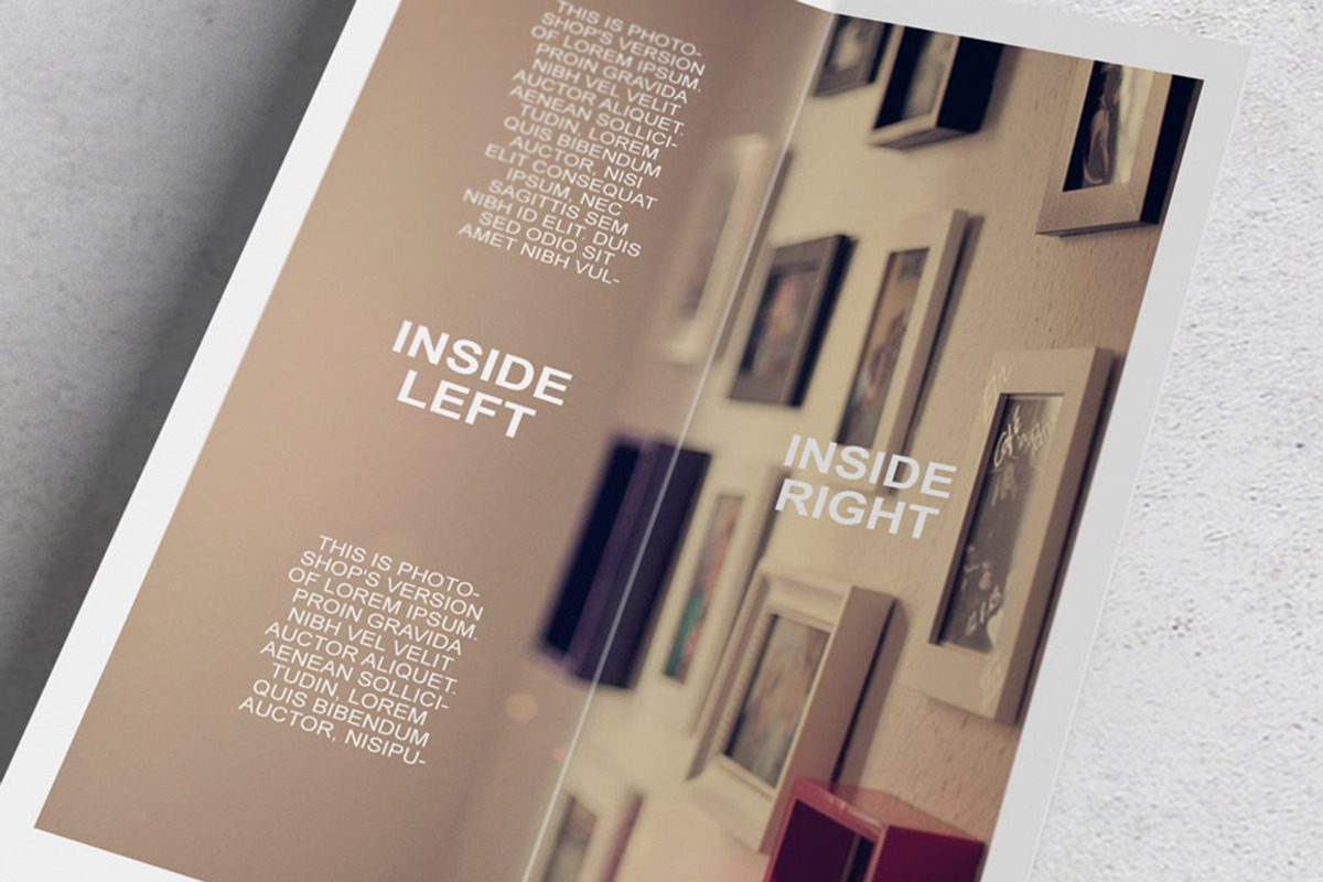 Bifold Brochure Mockups, a Print Template by Kongkow (Photo 7 of 10)