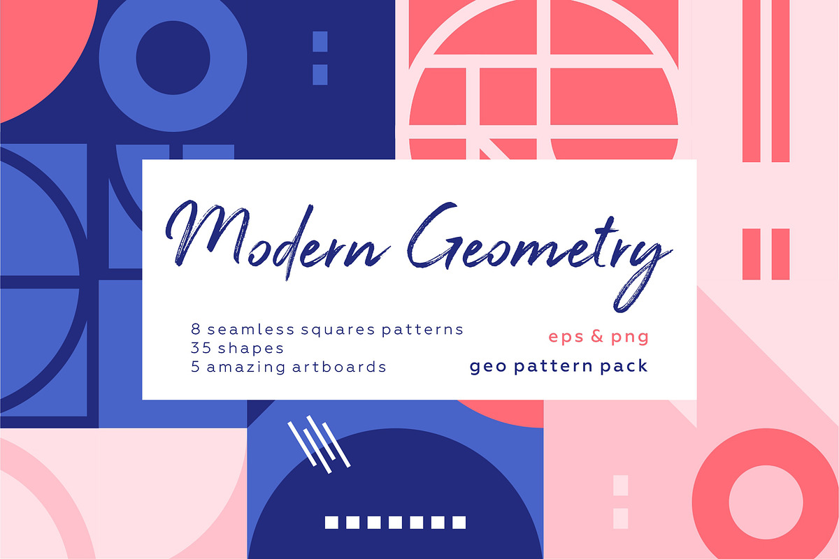 Black Friday! Big Geometric Bundle!, a Pattern Graphic by lisa_kalev (Photo 14 of 31)