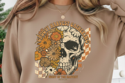 Retro Floral Skeleton PNG, Halloween, a Graphic by Vector Portal (Thumbnail 7 of 8)