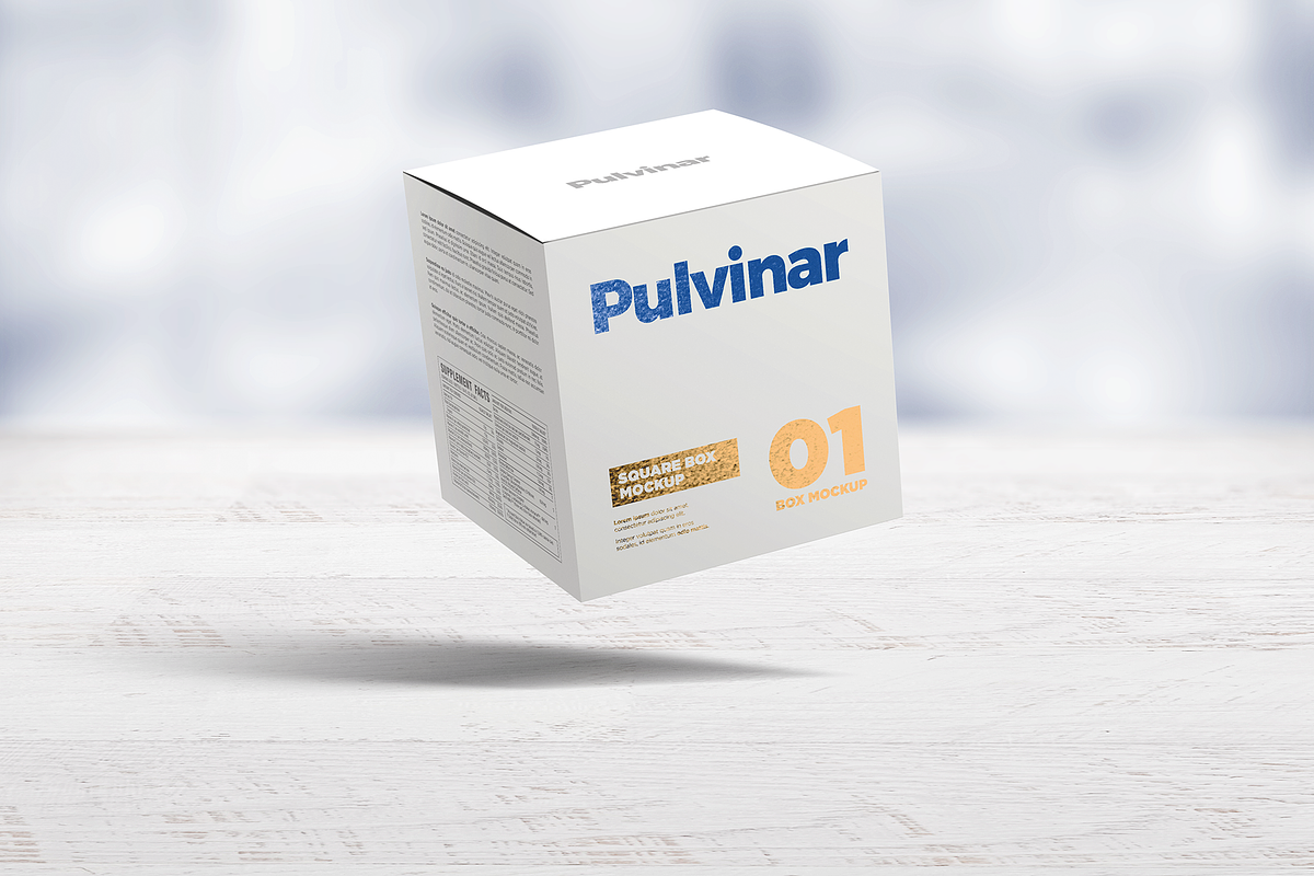 Box / Packaging MockUp - Square, a Cups & Container Mockup by coloformia (Photo 5 of 8)