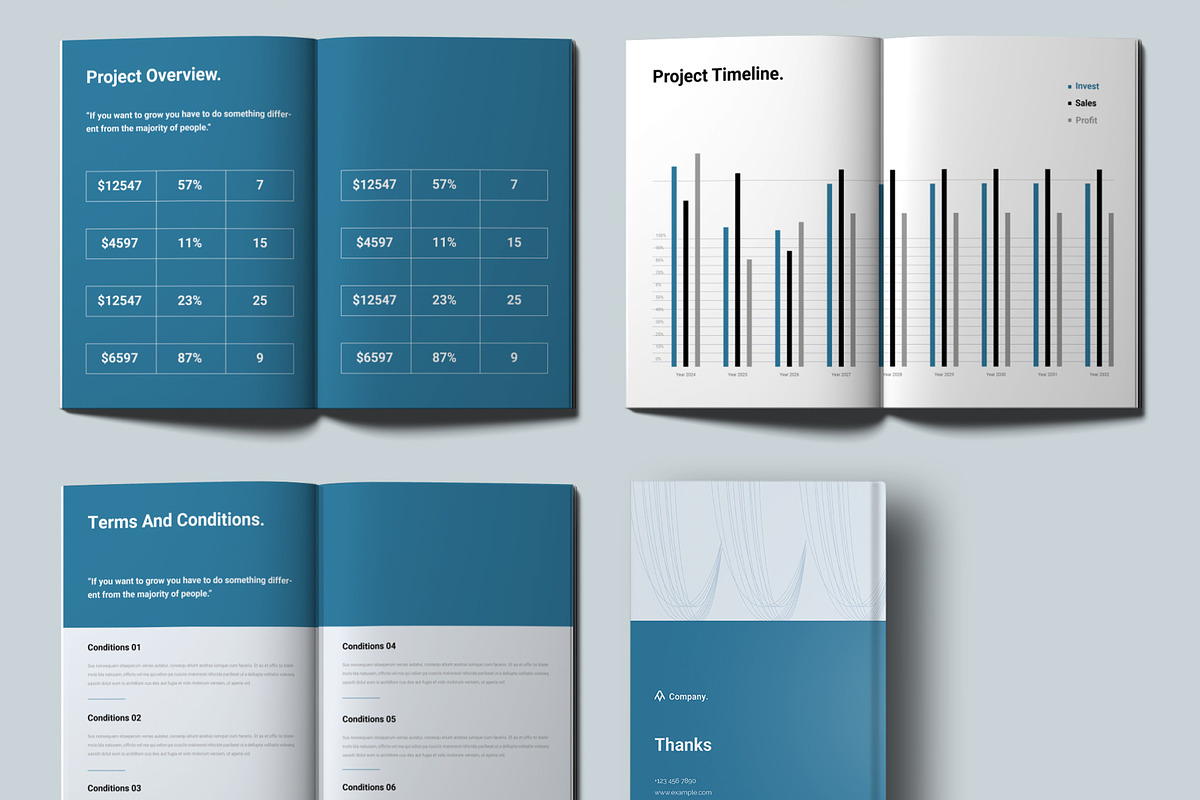 White Paper Template, a Brochure Template by ContestDesign (Photo 4 of 4)