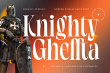 Knighty Gheffta Modern Serif Font