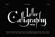 Olythea - Black Calligraphy Font, a Blackletter Font by Flawless And Co (Thumbnail 2 of 10)