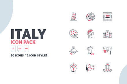 Italy Icons