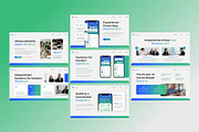 Startup SaaS PowerPoint Template, a Presentation Template by Premast (Thumbnail 5 of 5)