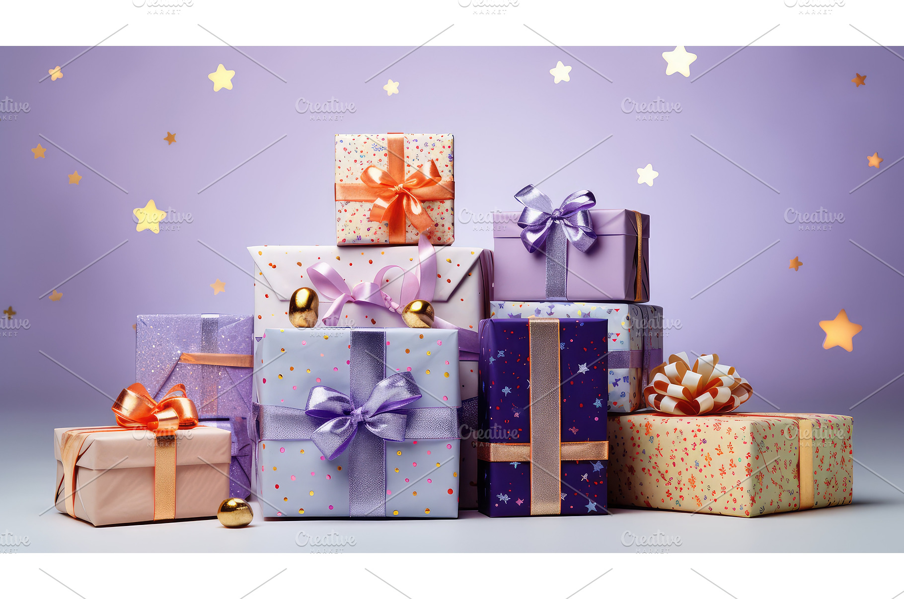 holiday christmas gifts isolated ai, a Holiday Photo by pikepicture