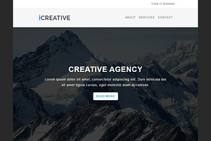 ICreative -Responsive Email Template