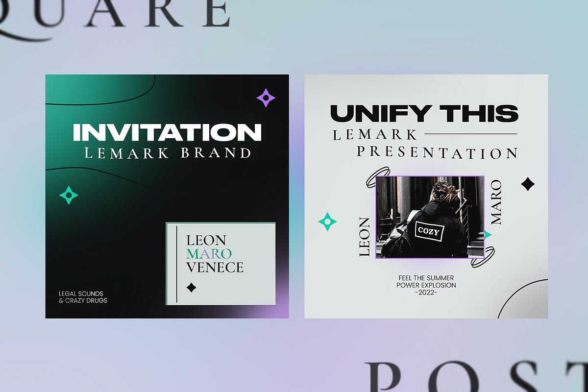 AESTHETIC - Instagram Templates, a Social Media Template by FLYERHIVE (Photo 5 of 7)