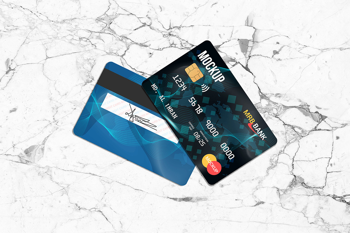Debit Card Mockup, a Product Mockup by alimran24 (Photo 12 of 22)