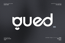 Gued – Geometric Sans Serif Font
