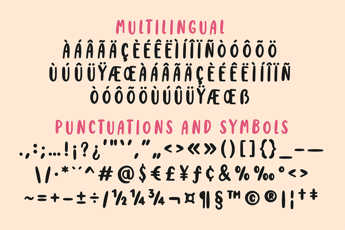 Aloha party font, a Handwritten Font by Nyla.Studio (Photo 9 of 10)