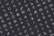 Medicine, Healthcare Thin Line Icons, an Outline Icon by Nuburu (Thumbnail 4 of 4)
