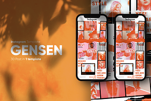 Gensen - Puzzle Instagram Template