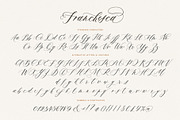 Franchesca |Wedding Calligraphy Font, a Script Font by Calamar Studio (Thumbnail 15 of 15)