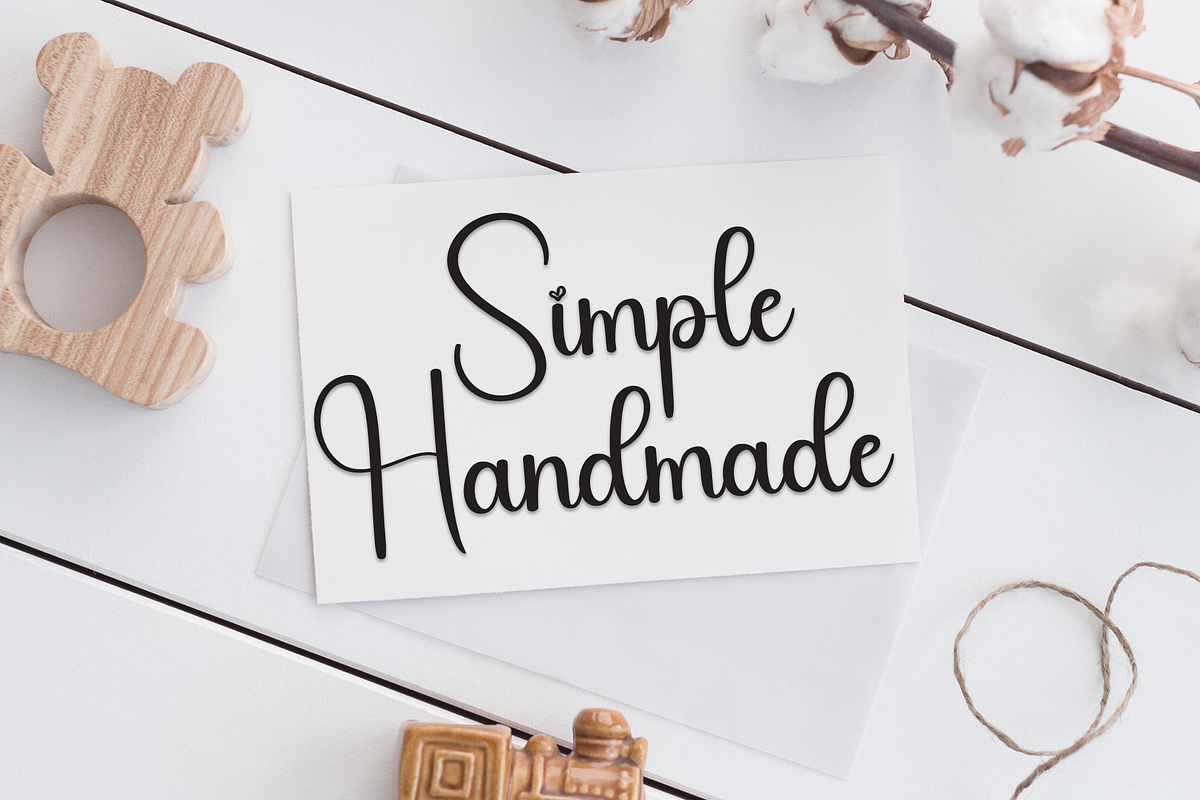 Babycute | Script Font, a Handwritten Font by Scratchones (Photo 5 of 9)