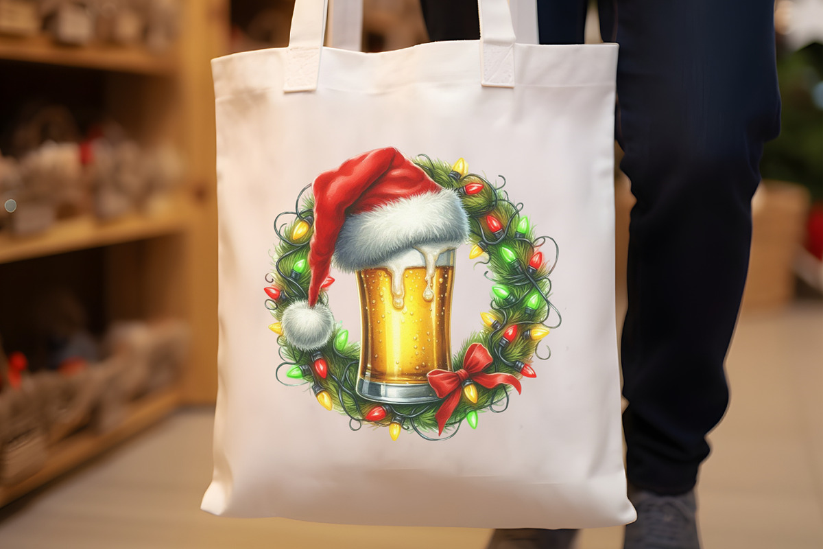 Watercolor Christmas Beers Clipart, a Seasonal Illustration by Rose Art (Photo 6 of 7)