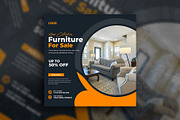 Furniture sale social media template, a Social Media Template by Tanmoy Topu (Thumbnail 5 of 16)
