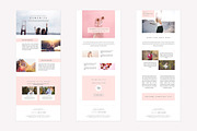 Pink E-newsletter Pack, an Email Template by Swiss_cube (Thumbnail 2 of 11)