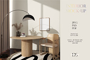 Wall Frame mockup for printable wall, a Print Template by DSTUDIO888 (Thumbnail 2 of 4)