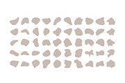Blobs Fluid Shape Colored 100 Set V1, an Object Graphic by shahsoft (Thumbnail 2 of 4)