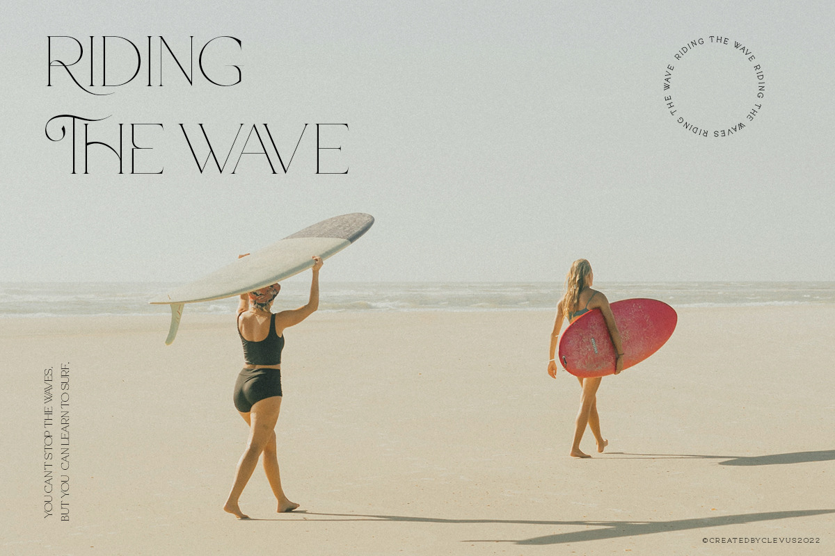 CiaoMilan - Modern Ligature Serif, a Serif Font by ClevUs (Photo 7 of 12)