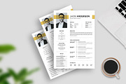 Resume / CV Template, a Resume Template by Abdul Studio (Thumbnail 5 of 5)