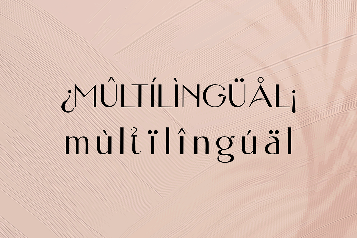 Fossia - Chic Modern Sans Display, a Sans Serif Font by Cloverons (Photo 11 of 14)