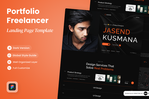 Jasend - Portfolio Freelancer preview 5