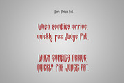 DarkBlades, a Font by Sentavio (Thumbnail 8 of 12)