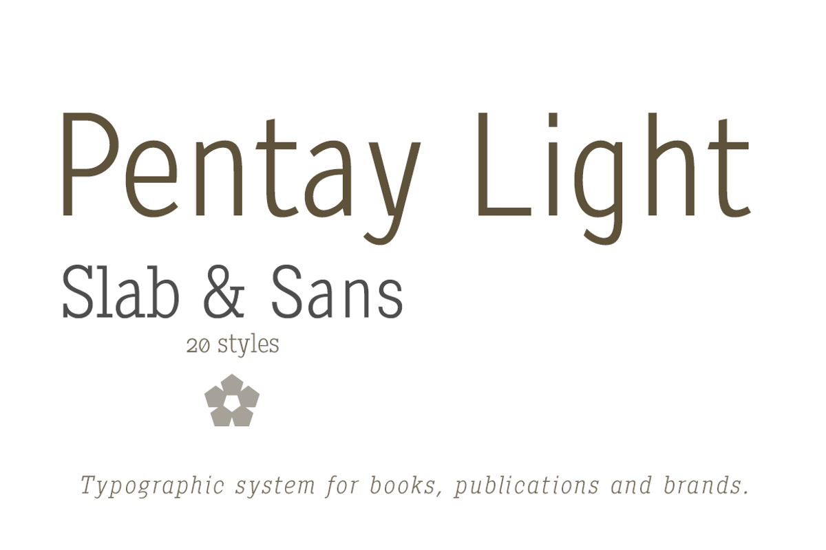 Pentay Sans -5 styles- 30% OFF preview 6