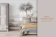 Tropical rainforest wallpaper, a Wallpaper Graphic by fei long (Thumbnail 6 of 10)
