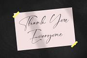 Black Ming - Calligraphy Font, a Script Font by StringLabs (Thumbnail 10 of 10)