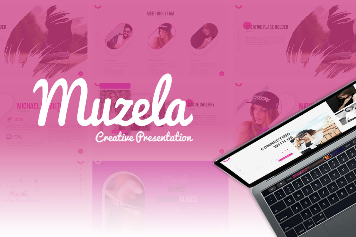 Muzella - Creative Presentation, a Presentation Template by RRGraph (Photo 1 of 8)