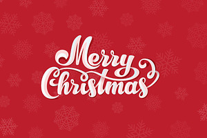 Merry Christmas Card Design Template