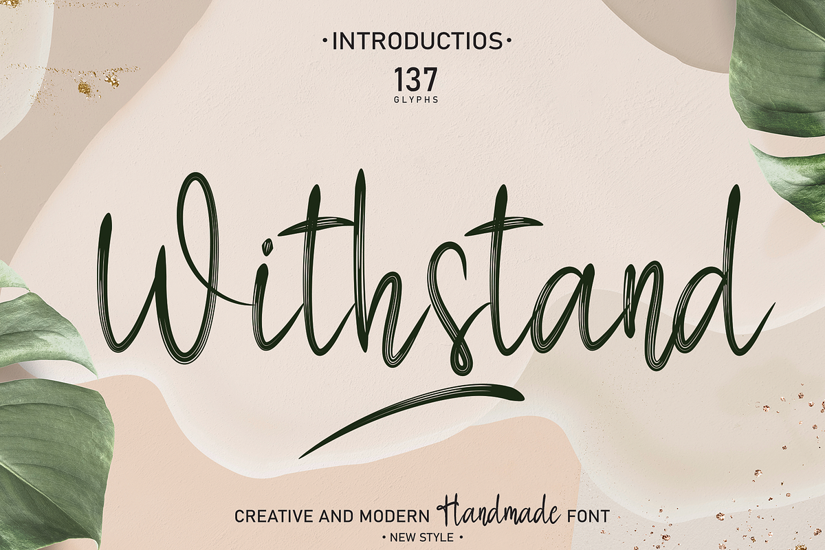 Brush Font Bundles Collections, a Script Font by Scratchones (Photo 9 of 11)