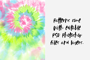 Pastel Tie-Dye Backgrounds, a Pattern Graphic by The Gypsy Goddess (Thumbnail 4 of 11)