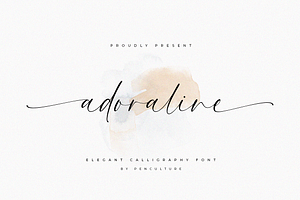 Adoraline Script Calligraphy Font