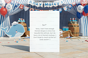 Ahoy Matey Invitation Mockup, a Product Mockup by TatiMockup (Thumbnail 2 of 4)