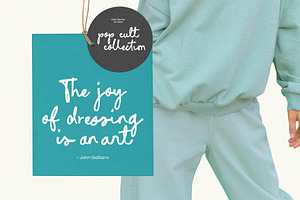 Turquoise Kimono Font