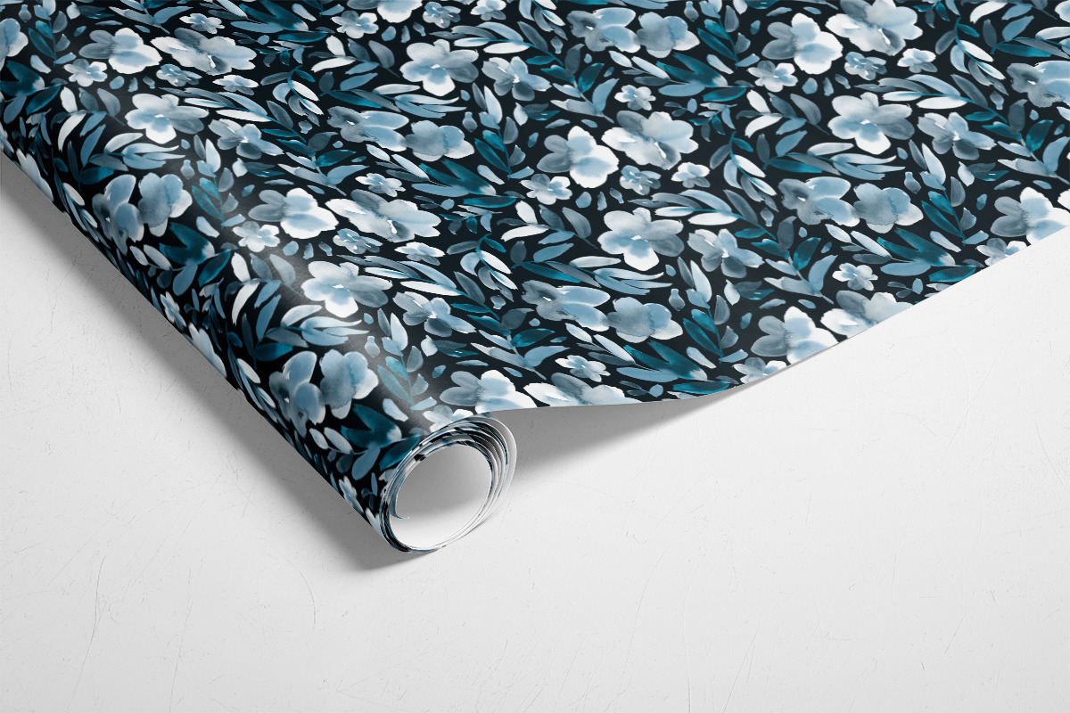 Grey, teal, blue and black, a Pattern Graphic by Anya-D (Photo 5 of 6)
